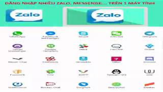 All-in-One: Chat nhiều ứng dụng ZALO, MESSENGER, TELEGRAM.. trên một công cụ rất tiện lợi!! screenshot 4