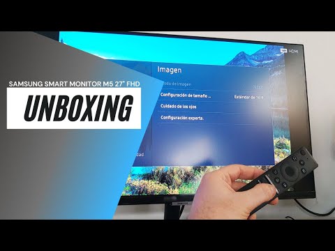 Samsung Smart Monitor M5 27″ FHD unboxing