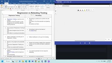 Difference between Retesting and Regression Testing| In 5 mins #manualtesting #automationtesting