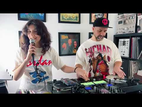 SCRATCHING WITH DAD @Dj Shock 🎚️🔥 #dj #scratch #scratchdj #hiphop #turntable #reloop #reloopdj