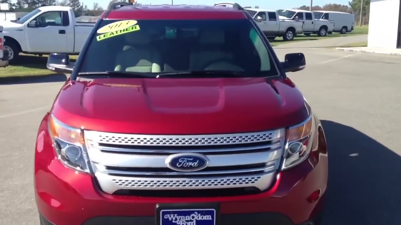 ► NEW 2013 Ford Explorer XLT 4WD Ruby Red