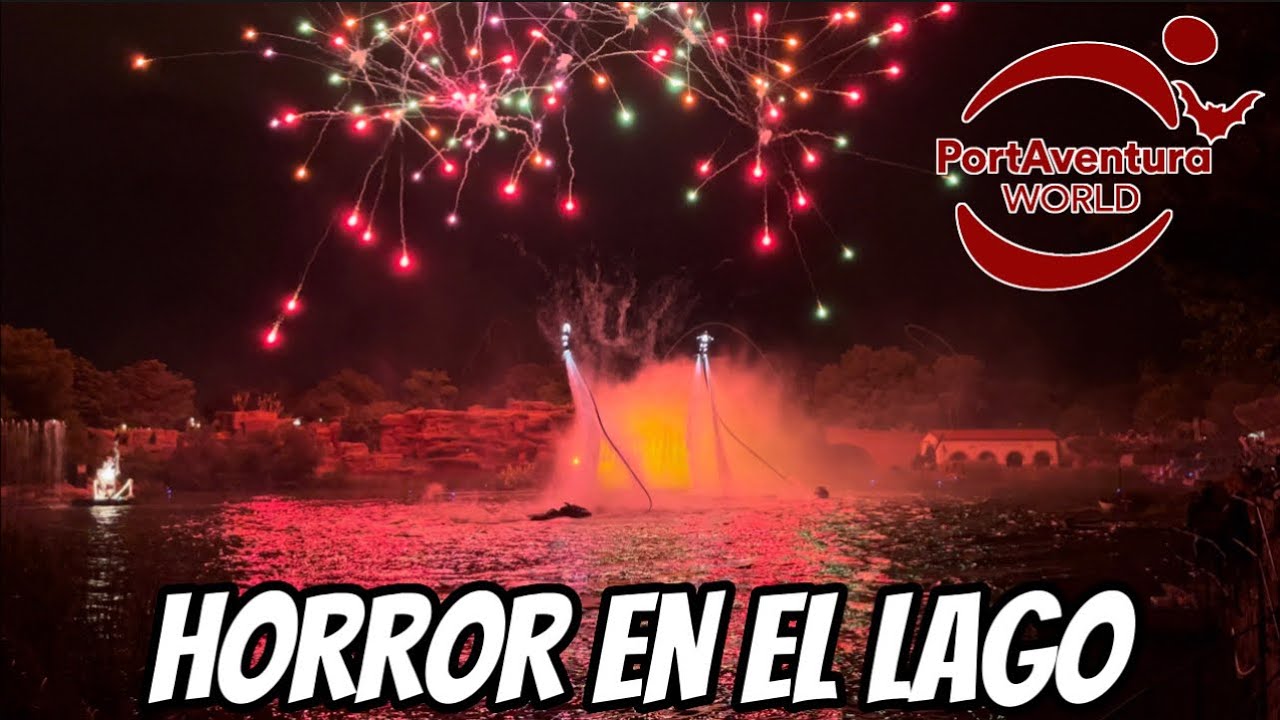 [4K] HALLOWEEN PORTAVENTURA 2022 HORROR EN EL LAGO YouTube