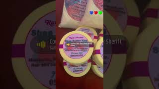 Soya beans powder and Shea butter are available.just contact us and place your order