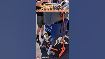 “Wow, it climbs stairs better than me!” #CreativeChina #RobotDog  #Robotics  #Interesting #fyp #fypシ