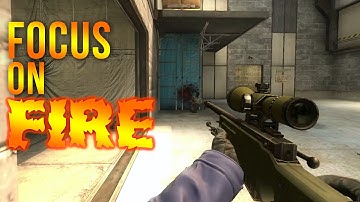 1v2 ClutchKing! Focus On Fire - CSGO EDIT