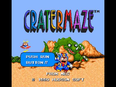 PC Engine Longplay [163] Cratermaze (US)