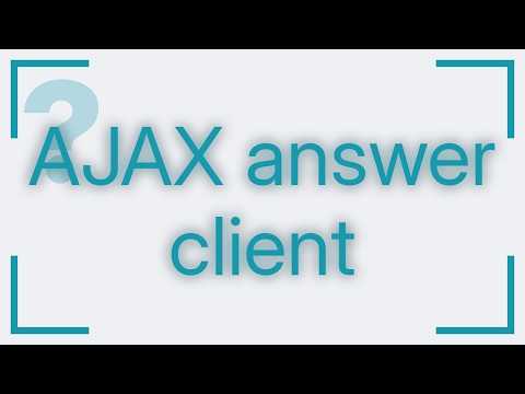 Software Engineering: AJAX Requests & Client-Side JavaScript (2 Solutions!!)