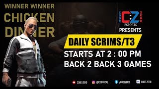 Daily scrims -CODEZERO