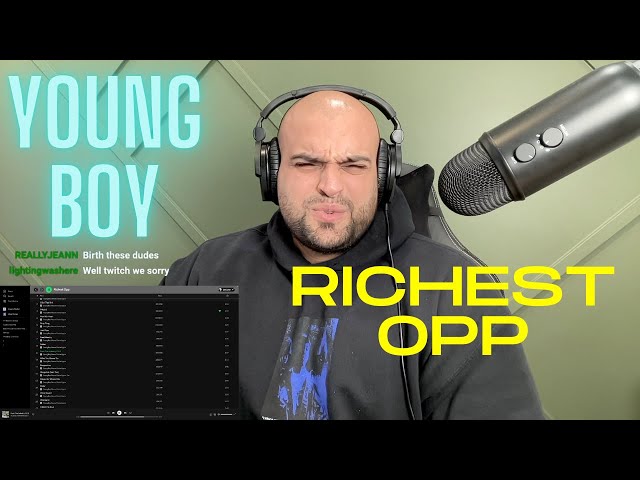 YoungBoy - Richest Opp Live Album Reaction Part 1 class=