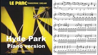 Tangerine Dream Piano Tribute - Hyde Park