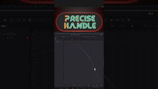 DaVinci Resolve Spline Editor Ease In Ease Out #shorts