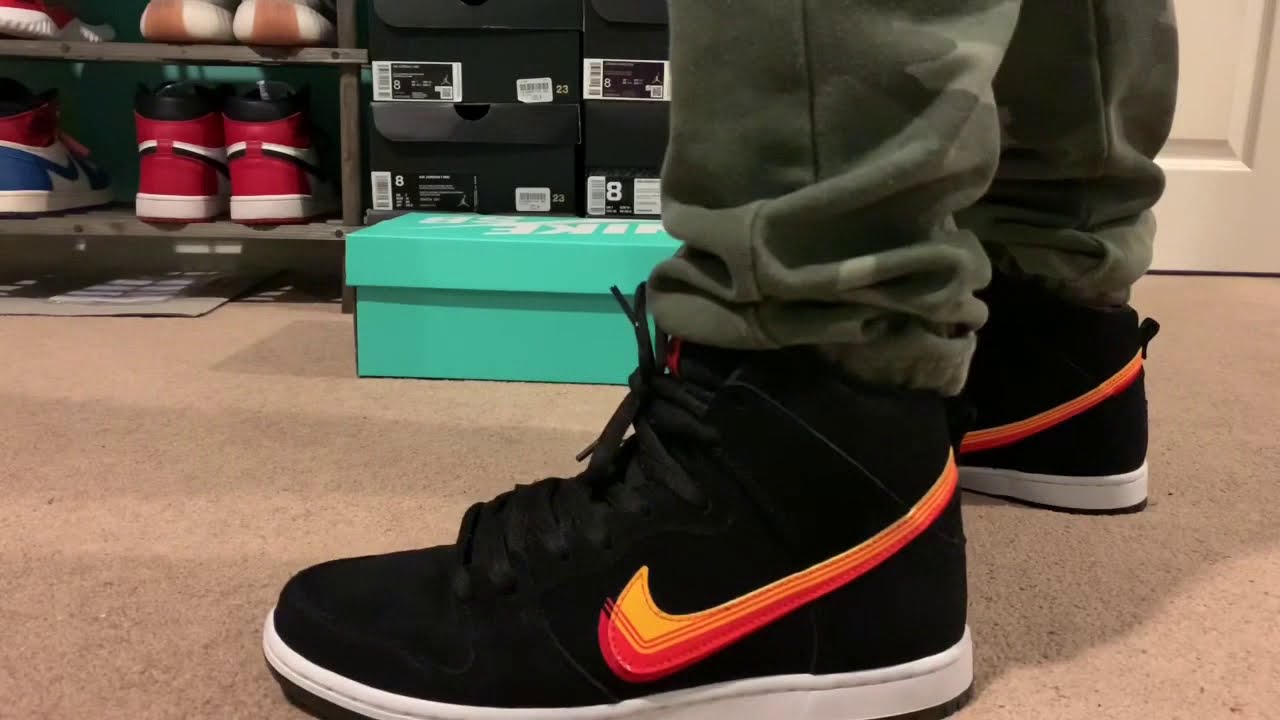 Nike SB Dunk High Pro Truck it Unboxing - YouTube