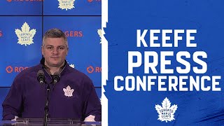 Sheldon Keefe Pre Game | New Jersey Devils at Toronto Maple Leafs | January 31, 2022