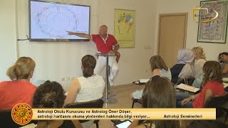 Astroloji Haritası Okuma Teknikleri / Astroloji Okulu - 09.07.2014 - Öner Döşer yorumluyor...