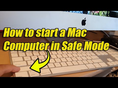 How to start a Mac Computer in Safe Mode