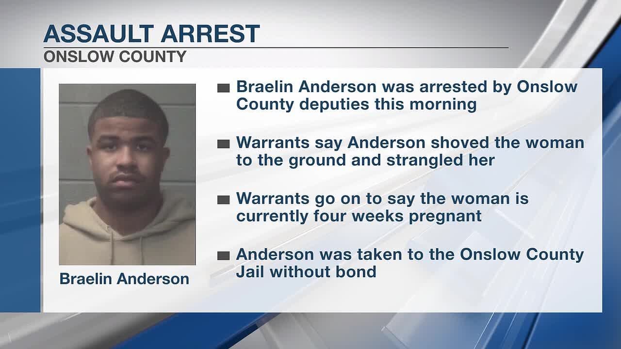 Onslow County man charged with assaulting pregnant girlfriend, warrants ...