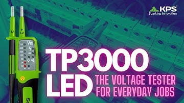 TP3000LED – Your Essential Voltage Tester for Everyday Jobs