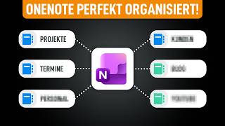 💡 OneNote: Die optimale Notizbuch-Struktur (beruflich &amp; privat)