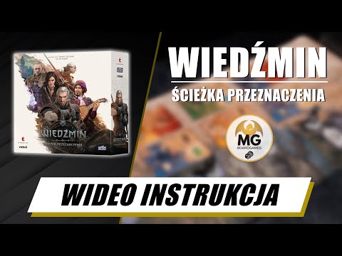 WIEDŹMIN: ŚCIEŻKA PRZEZNACZENIA - Wideo instrukcja | Zasady | Jak Grać?