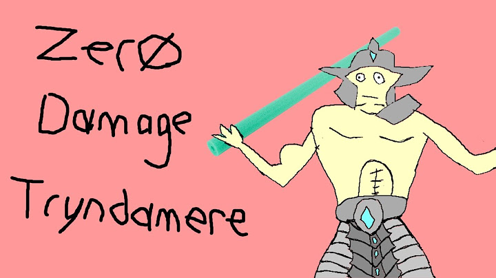 Zero Damage Tryndamere