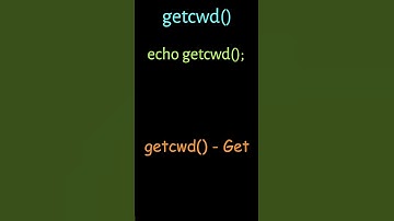 PHP functions for working with directories