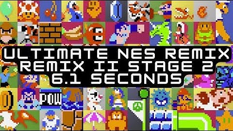 (Tied WR) Ultimate NES Remix: Remix II Stage 2 in 6.1 Seconds