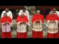 El consistorio de creación de cardenales
