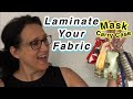 How To Make a Laminated Mask Carry Case ~ Easy Mini Box zipper pouch ~The Sewing Channel