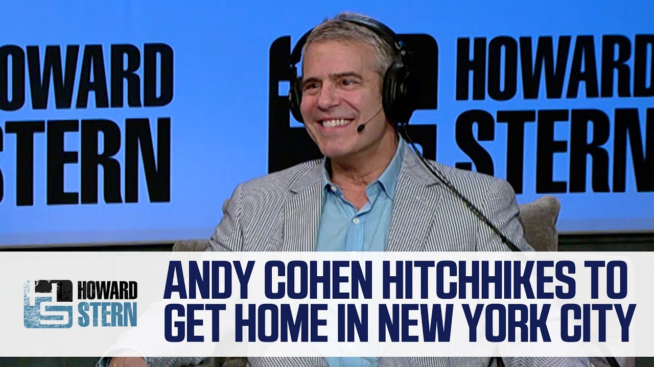 Andy Cohen Basically Hitchhiked to Get Home in New York City