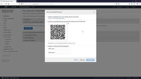 How to secure your AWS Root account. Enabling MFA for root user.