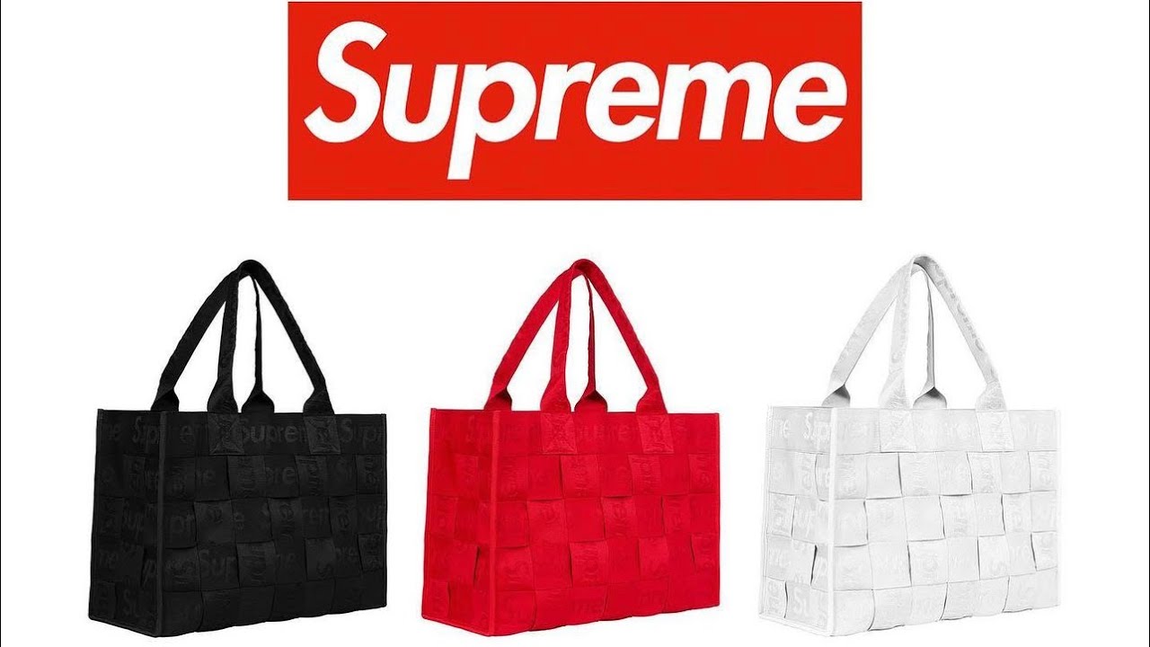 Supreme SS23 Week 16: Woven Shoulder bags and Woovern Large Tote Bag 🔥