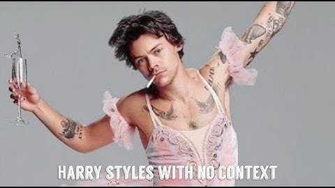 harry styles with no context