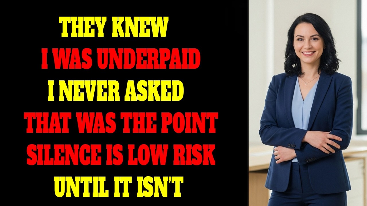 They Knew I Was Underpaid. They Counted on My Silence.