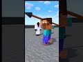 #minecraft Throw spear challenge but Herobrine throw😈