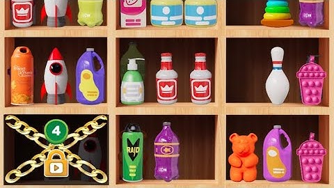 Stuff Sort | Mobile Game | GamePlay | Satisfying game | ios android game game walkthrough