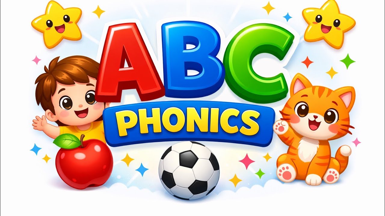 Learn ABC Phonics | A to Z Alphabet Sounds for Kids 👶🎵 | Toddler ...
