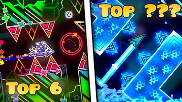 HARDEST PARTS of each TOP 15 EXTREME DEMON Geometry dash 2.2