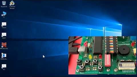 Microcontroller PIC18F4550 Experiment 1