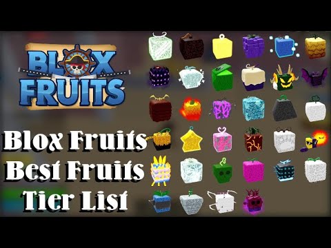 Blox Fruits tier list based on skill needed to use them but I