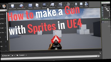 How to create Sprite Weapons in UE4!