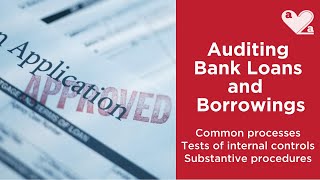 Auditing bank loans and borrowings