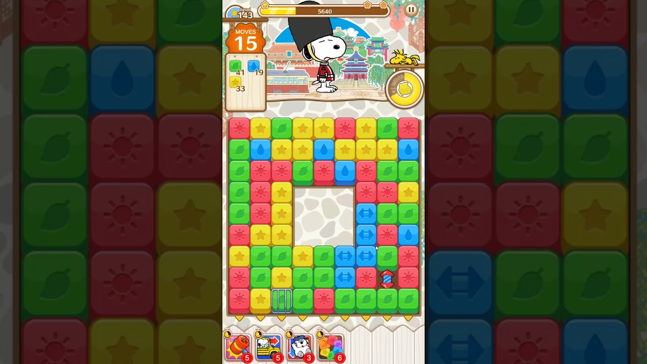 Snoopy Puzzle Journey level 143