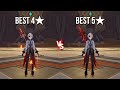 Arlecchino best 4 vs best 5 weapons damage comparison  showcases is her signature weapon worthy