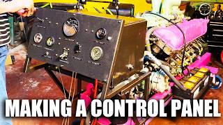 Making A Rolls Royce Meteor Engine Control Panel