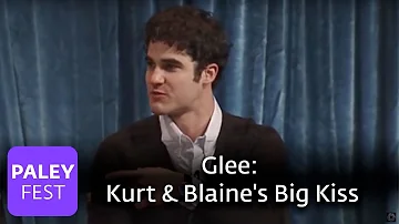 Glee - Kurt And Blaine's Big Kiss