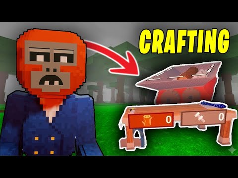 NEW CRAFTING UPDATE + UPSIDE DOWN BIOME REVEAL [Animal Blocks 99 Nights VR]