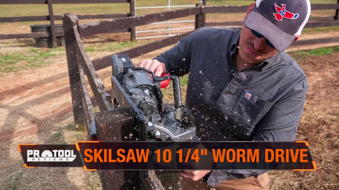 Skil Sawsquatch 15 Amp 10-1/4 in. Worm Drive Saw SPT70WM-22 YouTube