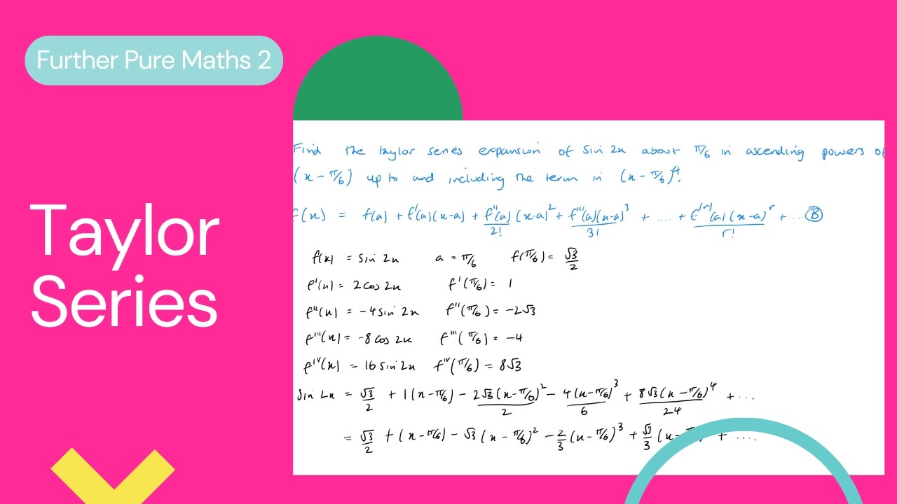 Edexcel Fp2 Taylor Series (Edexcel IAL FP2 7.4) - YouTube