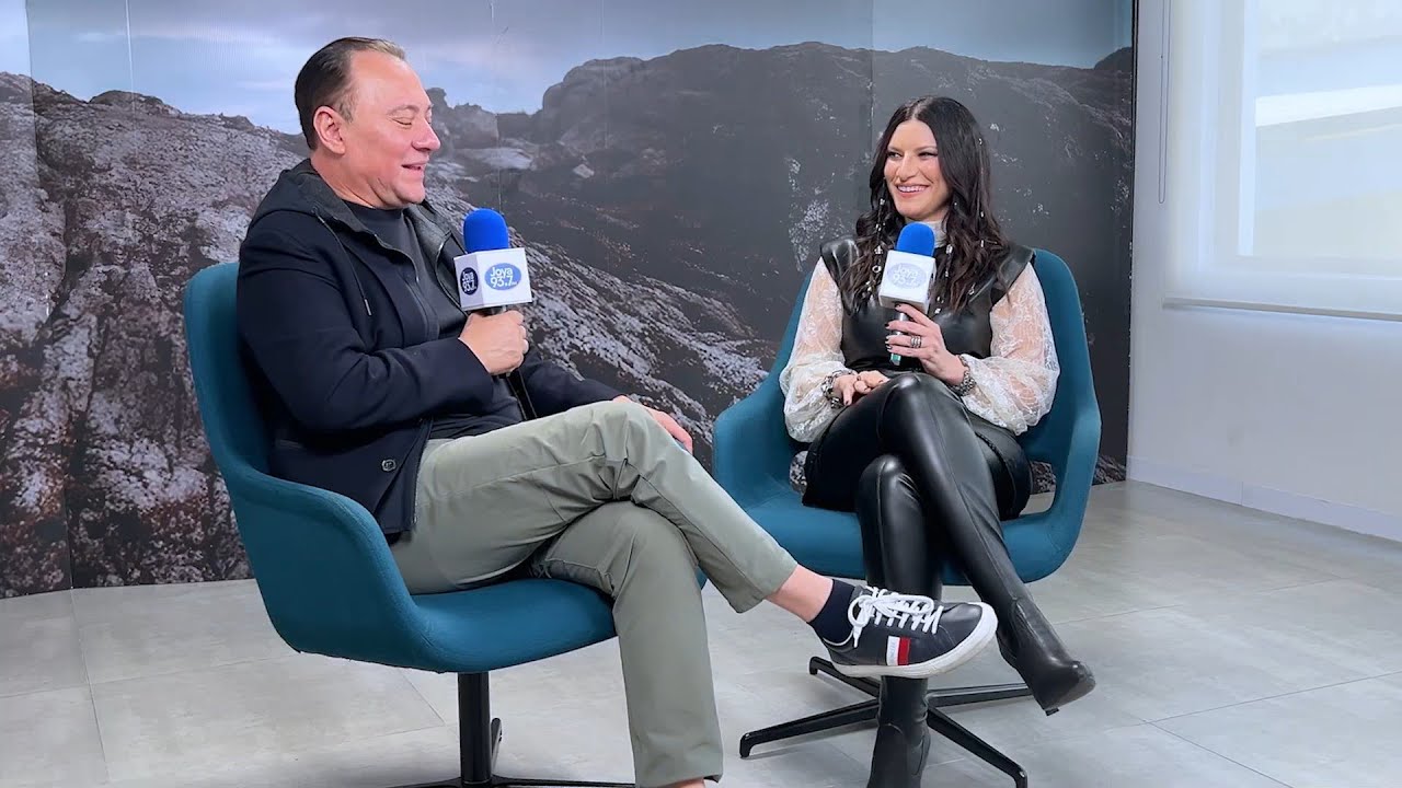 [2025] Laura Pausini en Joya 93.7 FM con Mariano Osorio