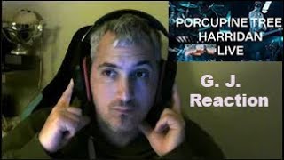 Porcupine Tree Harridan (Live) reaction  Punk Rock Head musician singer & bass player Giacomo James